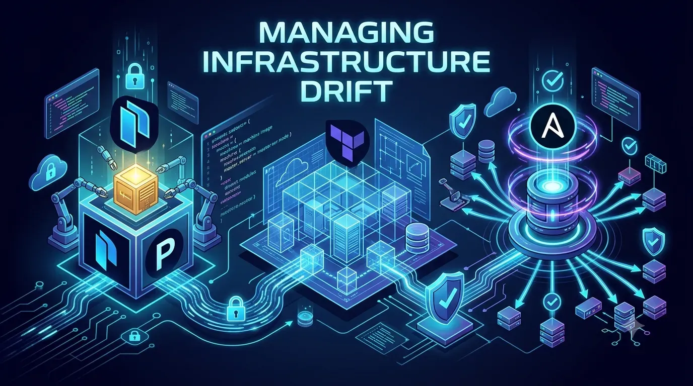 Managing Infrastructure Drift: How Packer, Terraform, and Ansible Keep Enterprise Environments Compliant